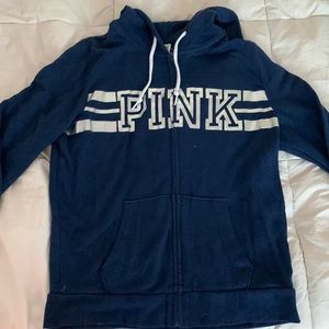 PINK Navy blue jacket
